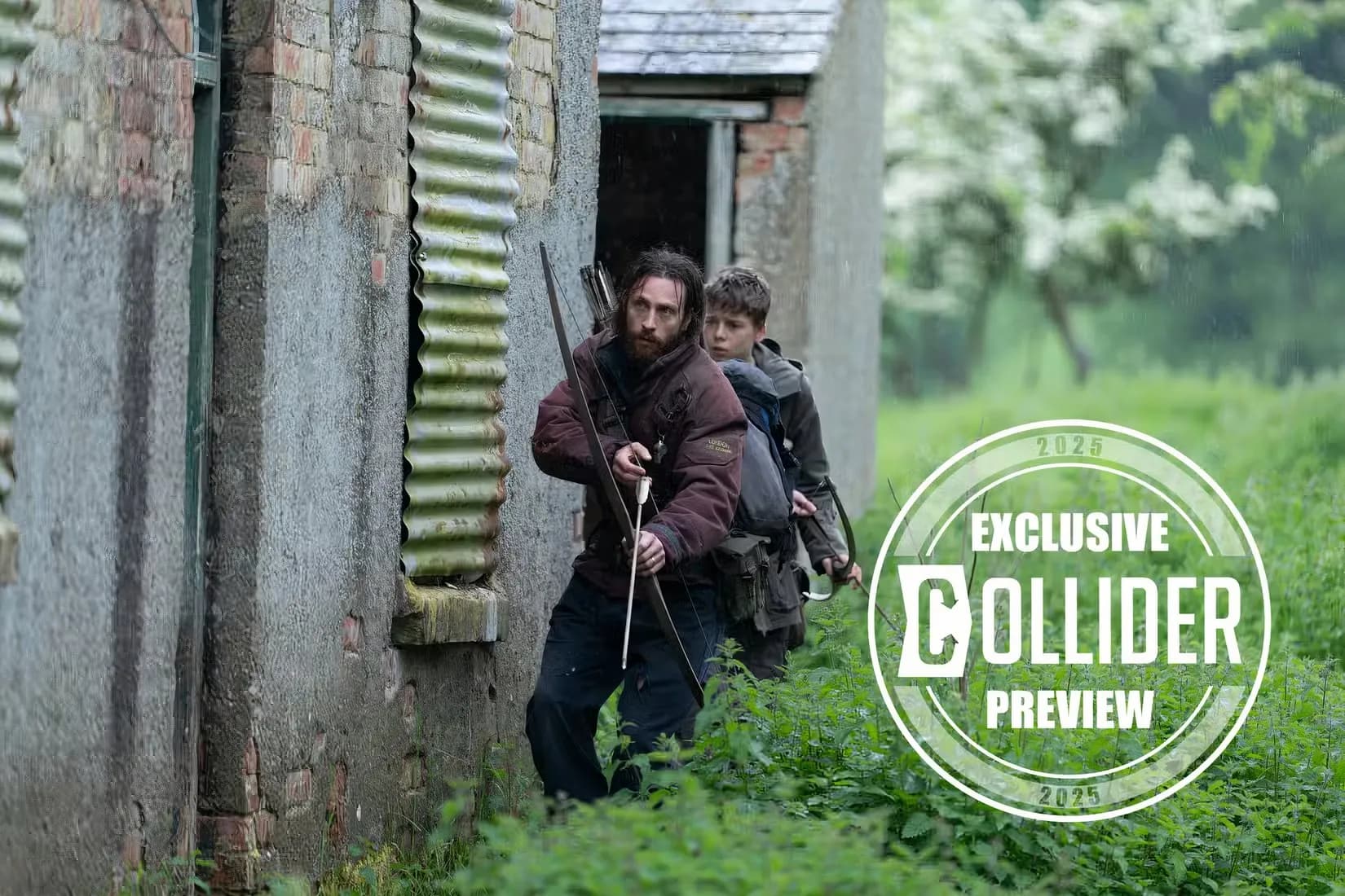 28年后新图震撼曝光：亚伦·泰勒-约翰逊携弓箭开启末日生存新篇章