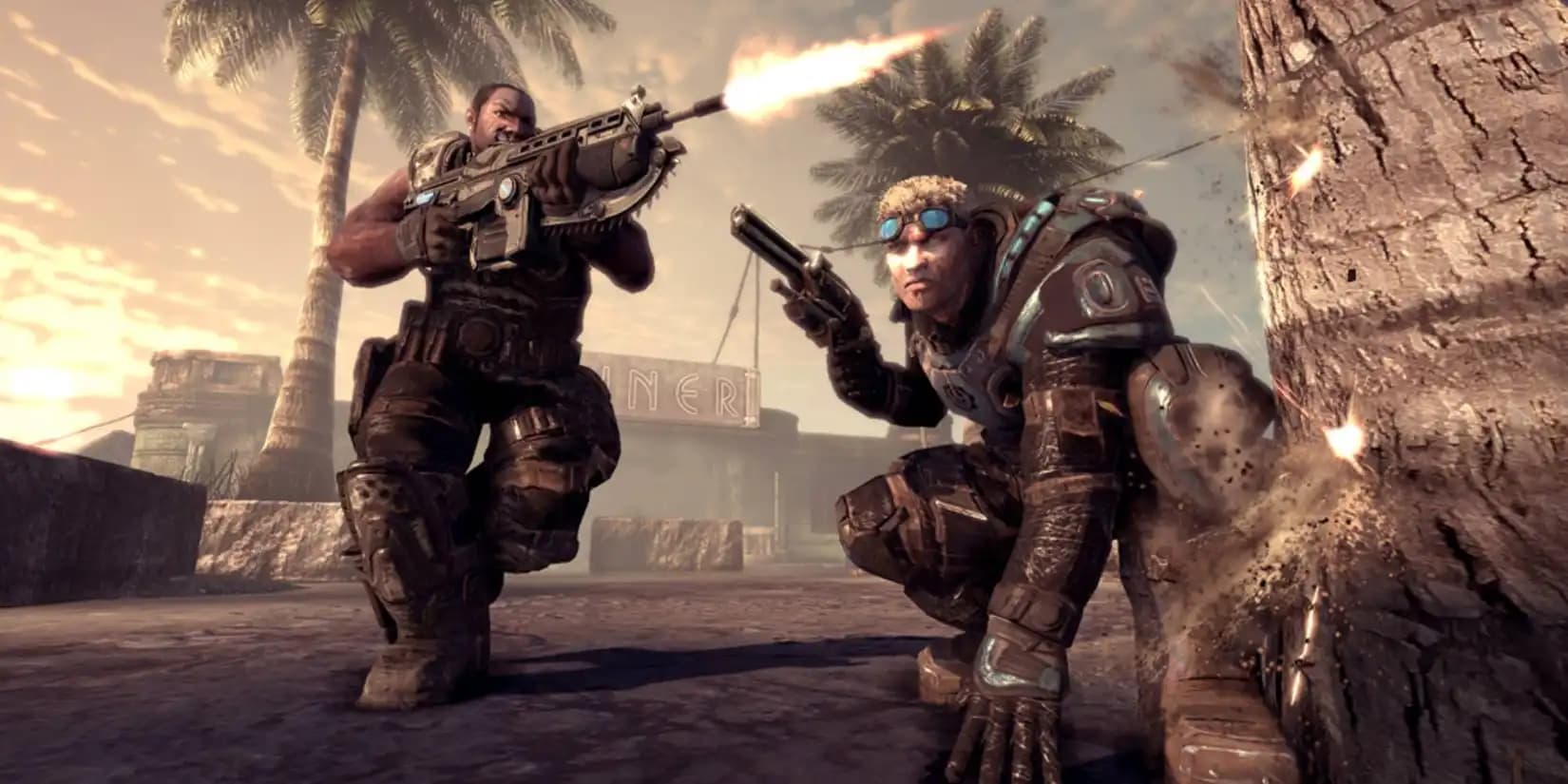 网飞《战争机器》电影改编项目迎来新进展，编剧团队正全力创作剧本