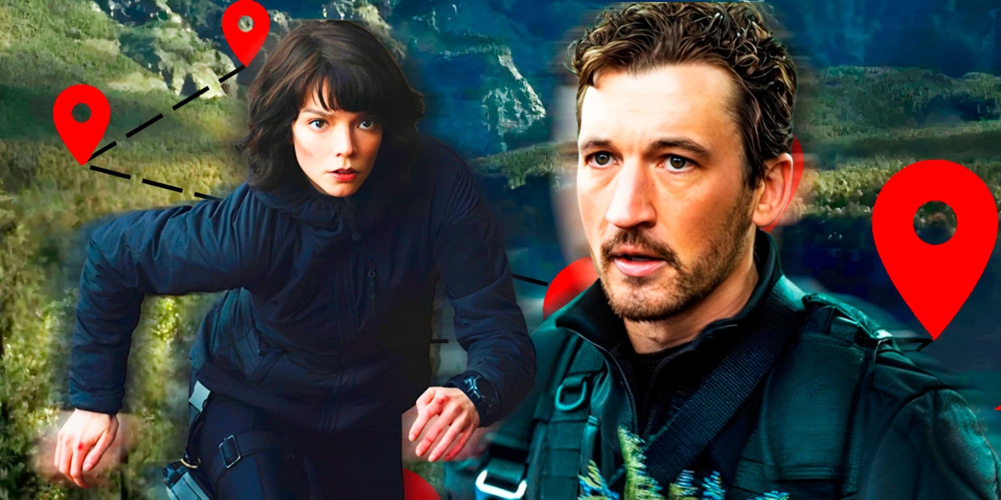 峡谷幕后揭秘:安雅·泰勒-乔伊和迈尔斯·特勒挑战极限动作戏